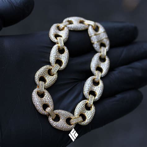 diamond gucci link bracelet|14k gucci link necklace.